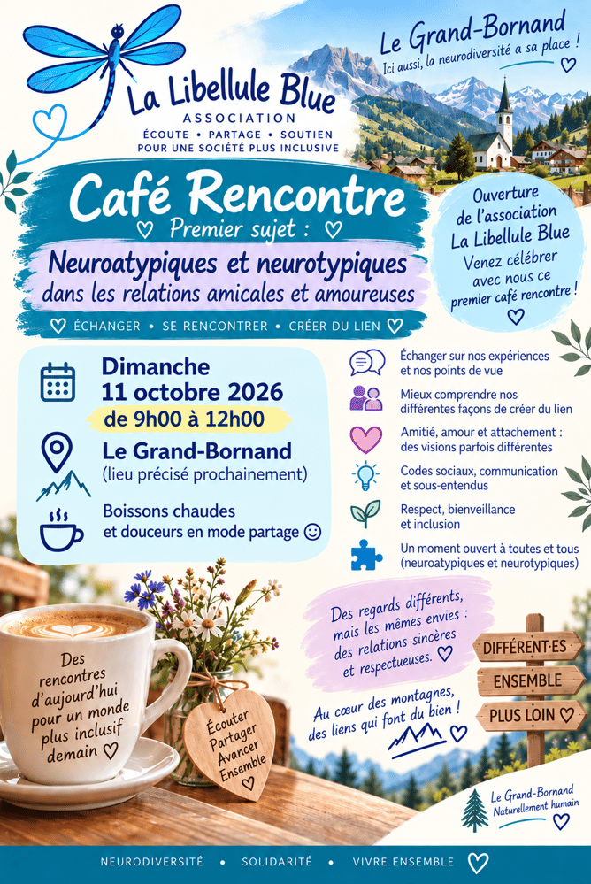 Café Rencontre N.1 La Libellule Blue